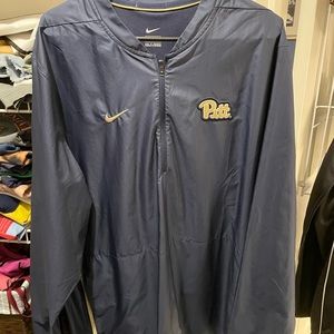 Pitt Nike Quarter Zip Windbreaker